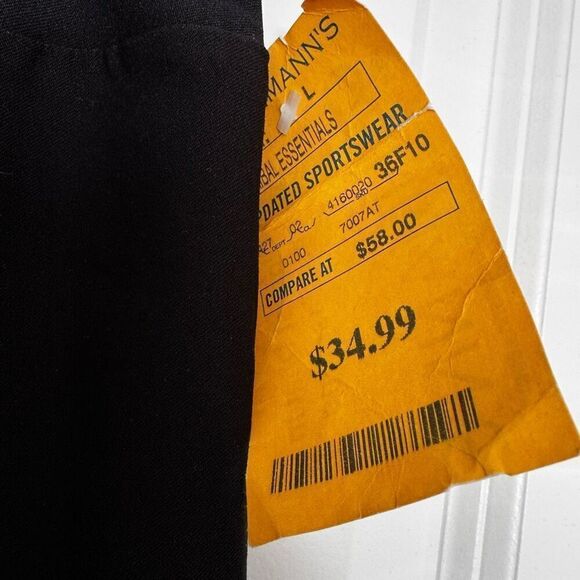 Tribal Essentials Low Wasted Pull On Flare Pants Black Size L/XL - Picture 5 of 9